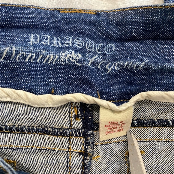 Parasuco Denim Legend Low Rise Bootcut Jeans in Blue Dark Wash - Picture 4 of 8